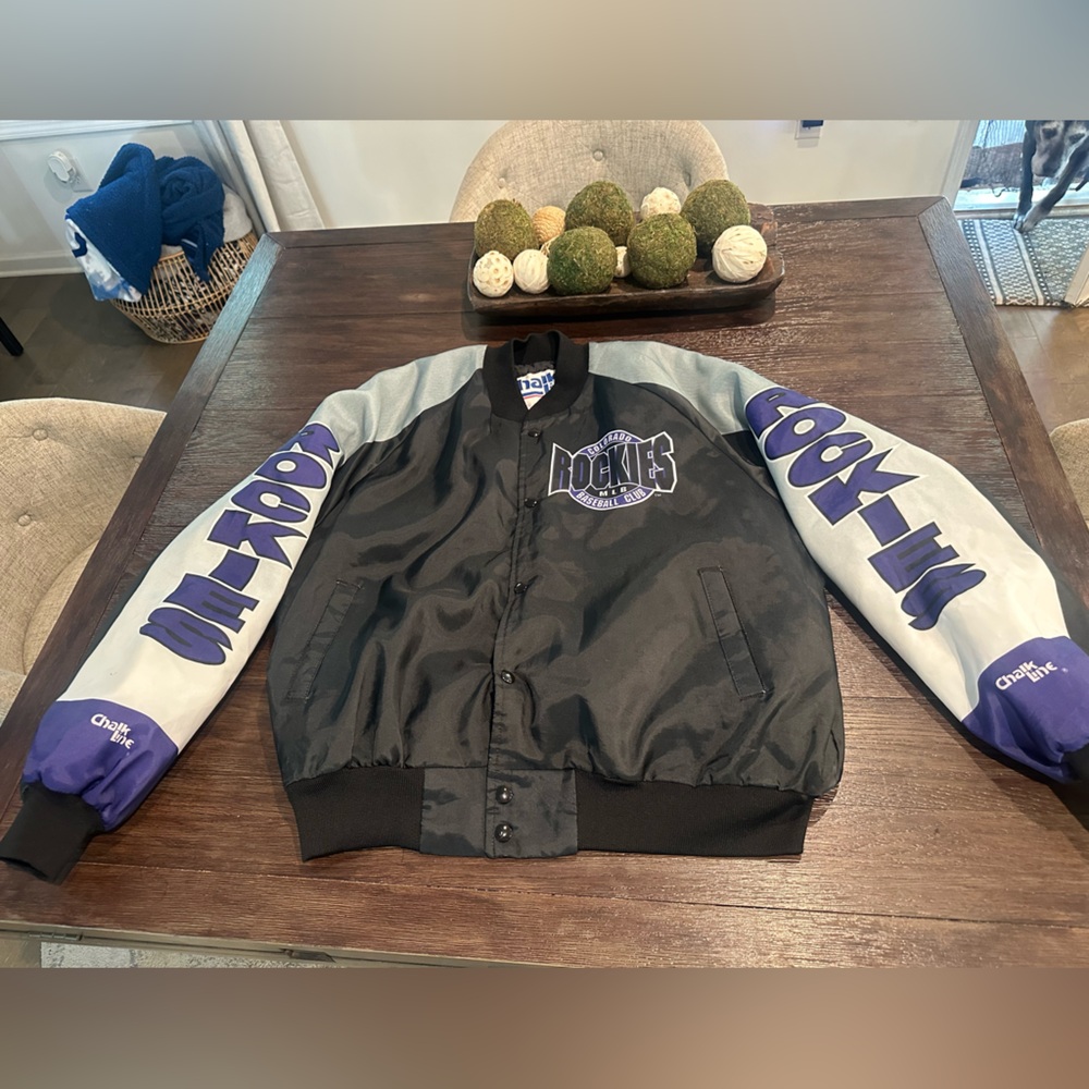 Vintage 90’s Chalk Line Colorado Rockies Jacket